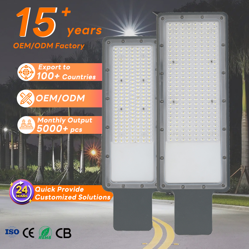 Outdoor Lighting LED Street Light 50W 100W 150W 200W IP65 Waterproof Aluminum AC Street Light Road · image 1