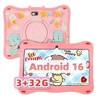 Tablet Pabrik Kustomisasi Merek Pesanan Massal Android 16 7 Inci Kontrol Orang Tua Aplikasi Pembelajaran Tablet PC Anak