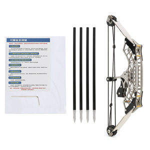 <span class=keywords><strong>Mini</strong></span> <span class=keywords><strong>Arco</strong></span> Compuesto Yaohu de 9.5 Libras, Acero Inoxidable, Alcance de 20-25 Metros, Set de Tiro con <span class=keywords><strong>Arco</strong></span> de Bolsillo Seguro para Práctica en Seco - Product Image 4
