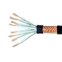 Câble de commande blindé en cuivre KVVRP (flexible) 24/30/37*1.0 mm² en stock pour équipement de protection incendie (interverrouillage ventilateur et pompe)