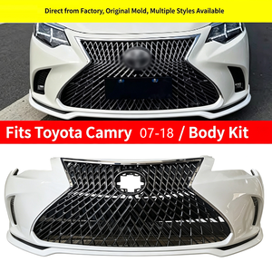 Kit de Conversión de Parrilla Delantera Estilo LE Sport para Toyota Camry Versión Estadounidense 2007-2018, Modificación de Mejora - Product Image 2