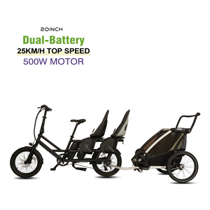 A basso costo <span class=keywords><strong>bici</strong></span> <span class=keywords><strong>elettrica</strong></span> <span class=keywords><strong>cargo</strong></span> 48 v500w doppia batteria Li - Product Image 3