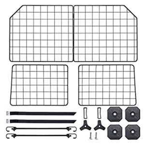 Filet de sécurité pour voiture Pet Mesh Foldable Trunk Guardrail Enclosure Dog Pet Car Safety Net Barrier Cargo Protector Travel Product - Product Image 5