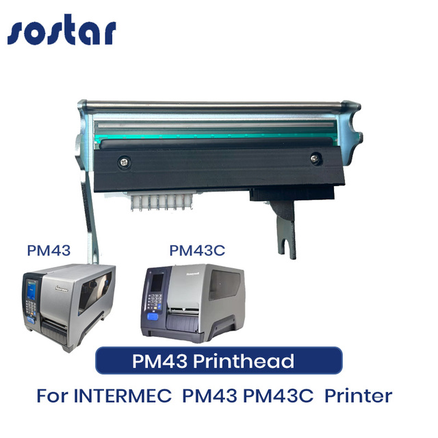 Brand New PM43 PM43C Thermal Printer Head for Intermec PM43 PM43C Thermal Barcode Label Printer 300dpi Print Head Printer Parts