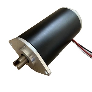 Motor de CC con escobillas de 50 W, imán permanente, montaje con brida, totalmente encapsulado, 36 V, para uso industrial - Product Image 1