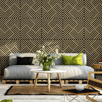 Panneaux acoustiques en bois pour salon et chambre à coucher, insonorisants et décoratifs