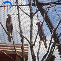 Filet en acier inoxydable - Filet de protection flexible pour clôtures d'animaux de grande taille et zones de habitat pour oiseaux