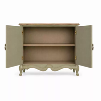 Meuble d'entrée, armoire à chaussures, armoire de rangement, armoire de salle à manger en bois massif de style américain et français