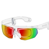 Lunettes intelligentes de sport W640 transfrontalières avec contrôle tactile, étanches IPX5, vidéo 1080P, traduction IA et photo