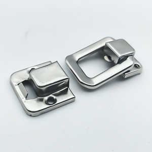 Hebilla metálica cuadrada Sk026 de aleación de zinc para cajas de cosméticos, joyería, relojes y vino. - Product Image 1