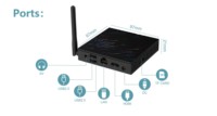 Dispositivo de Streaming Android 12 de Alta Calidad y Gran Venta, TV Box Quad Core Allwinner, WiFi 6 Dual 5G, 2GB 16GB EU