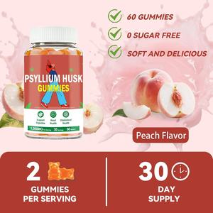 Vitaediscovery 1500mg <span class=keywords><strong>Daily</strong></span> Psyllium Husk <span class=keywords><strong>Fiber</strong></span> Supplement Gummies mendukung kesehatan pencernaan pertolongan serat makanan - Product Image 6