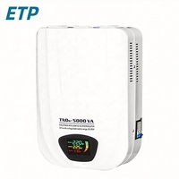 Régulateur de tension automatique TVR-5KVA personnalisé 220V, type relais, stabilisateur de tension automatique monophasé SVC pour appareils électroménagers