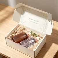 Boîte d'expédition en carton ondulé en papier kraft écologique OEM avec logo personnalisé en feuille d'or pour emballage cadeau de luxe
