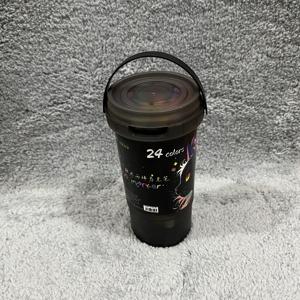 Set Alat Seni untuk Siswa dengan 24 Warna Spidol yang Dapat Dihapus untuk Menggambar Anak-anak, Kemasan Kotak Perlengkapan Sekolah - Product Image 1