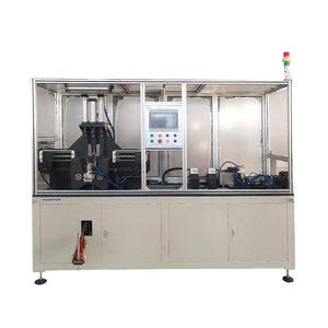 Automatische emaillierte Kupferdraht-Abisolier-und Biege-Doppelschleifen-Draht form maschine Schlüssel-Metalls chmiede maschine - Product Image 1