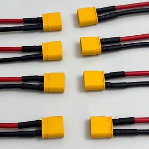 Kabel Ekstensi XT30 Pria Wanita Kustom, Konektor Daya Arus Tinggi untuk Baterai Drone RC FPV - Product Image 5