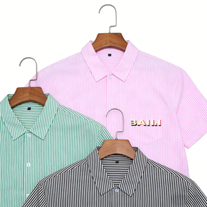 Camiseta de Hombre de Poliéster/Algodón Lisa, Personalizable con Logotipo Gráfico, 210g, Diseños de Camisetas, Impresión Serigráfica, Tejido de Punto, Talla Grande - Product Image 2