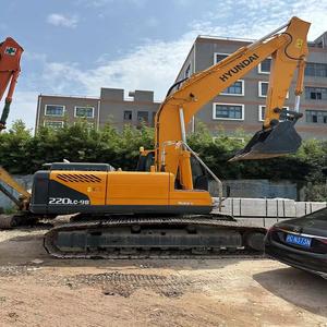 Soyez célèbre de haute qualité Hyundai utilisé 22 tonnes sur chenilles Excavatrice de construction 220lc-9s Cummins Engine Gearbox Secondhand Digger Hot - Product Image 1