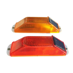 Luce <span class=keywords><strong>di</strong></span> Segnalazione Stradale Solare ad Alta Luminosità, Facile da Installare, Luce Notturna per Guardrail - Product Image 3