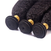 Extensions de cheveux humains vierges indiens de qualité 8A, bouclés, pour femmes, tissage de cheveux, 100 grammes