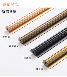 GQK GL0949 Cabinet Handles Aluminum Alloy Adjustable Durable Multi-Function Wardrobe Door Panel for Bedroom Kitchen <b>Drawer</b> Use - Product Image 3