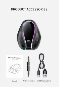 Récepteur <span class=keywords><strong>audio</strong></span> portable BT5.4, lecteur de carte TF AUX 3,5 mm, appel mains libres, mini convertisseur <span class=keywords><strong>audio</strong></span> sans fil pour voiture, stéréo domestique - Product Image 6