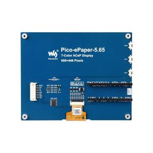 Waveshare 5.65Inch Kleurrijke E-Paper E-Ink Display Module Voor Raspberry <span class=keywords><strong>Pi</strong></span> Pico 600*448 Pixels Acep 7-Color - Product Image 2