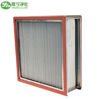 Nuevo Filtro de Aire HEPA H13 H14 de Acero Inoxidable Resistente a Altas Temperaturas, Filtro de Alta Eficiencia para Horno HVAC