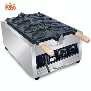 Giá rẻ mới bằng thép không gỉ giày hình Waffle maker với 3D lỗ Thiết kế trẻ em của DIY vui Giày mô hình bánh Baker - Product Image 1