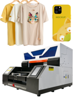 Imprimante UV multifonctions A3 A4 DTG Machine automatique Flat UV Led Flatbed Printer UV