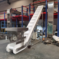 Ascenseur à godets automatique de type Z OEM avec convoyeur à bande de levage à trémie inclinée