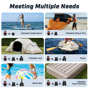 Pompe de gonflage portable <span class=keywords><strong>Paddle</strong></span> Board Sup avec <span class=keywords><strong>batterie</strong></span> intégrée de 2600mAh - Product Image 5