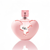 Perfume Factory 100mL Perfume en forma de corazón Acabado Perfume Body Mist Support DIY Scent and Packaging