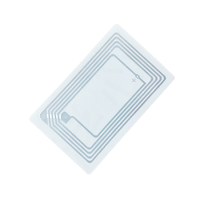 Impression personnalisée papier couché sensible de grande taille 40*25MM NFC 213 puce RFID autocollant