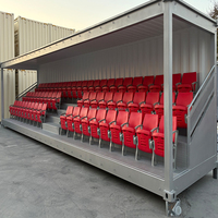 Tribune portable, gradins, sièges de stade, gradins pour l'extérieur