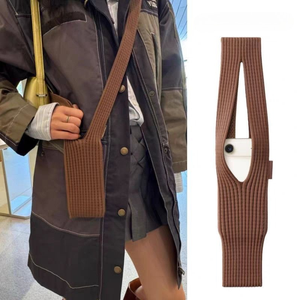 Sac à téléphone en tricot avec bandoulière de 80 cm <span class=keywords><strong>pour</strong></span> iPhone, poche <span class=keywords><strong>pour</strong></span> chaussettes - Product Image 4