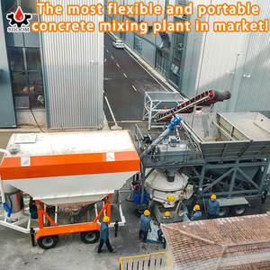 Mobiele Betonfabriek Verschillende Capaciteit Automatische Mengfabriek Betonbatching <span class=keywords><strong>Plant</strong></span> Prijs - Product Image 5