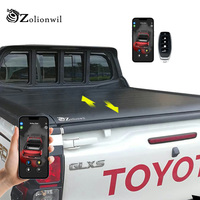 Couverture de benne de camion électrique rétractable et durable Zolionwil pour TOYOTA HILUX Tiger Revo Tundra Tacoma