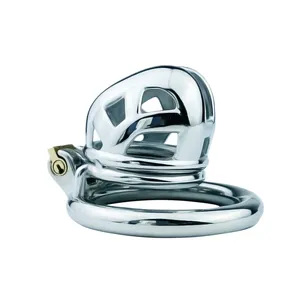 FRRK-144 cock cage dragon head stainless steel chastity cage bdsm comfortable erotic sex toy slave for men