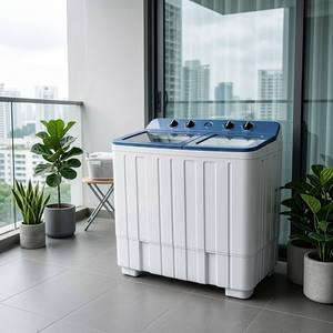 <span class=keywords><strong>Lavadora</strong></span> semiautomática de doble tina de 14 kg con centrifugadora, <span class=keywords><strong>lavadora</strong></span> de alta capacidad para uso doméstico, duradera y de bajo consumo. - Product Image 1