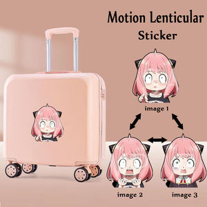 Pegatinas Personalizadas de <span class=keywords><strong>Manga</strong></span> con Efecto de Movimiento, Calcomanías de <span class=keywords><strong>Anya</strong></span>, Pegatinas de Anime 3D Lenticulares para Decoración de Coche, Portátil y Refrigerador - Product Image 2