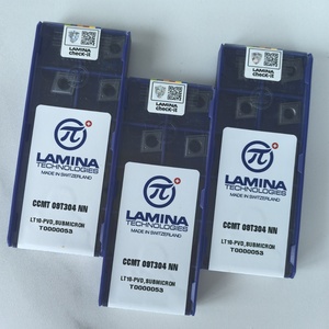 CCMT09T304NN LT10 Láminas de Carburo para Torno CNC, Insertos de Carburo de Tungsteno Personalizables, Recubrimiento PVD/CVD - Product Image 3