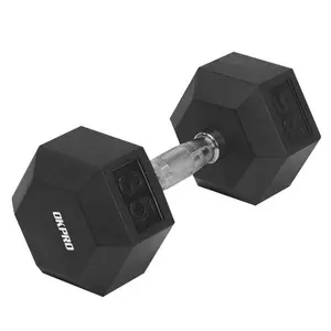 Buy Dumbbells Rubber Hex Dumbbell