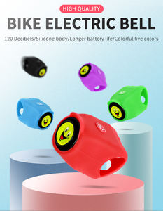 WEST BIKING bicicletta corno bici campana impermeabile ciclismo 120db 5 suoni anello colorato bicicletta manubrio anello corno campana per ciclo - Product Image 6