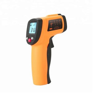 เครื่องวัดอุณหภูมิอินฟราเรดแบบดิจิตอลอุตสาหกรรม ไม่สัมผัส รุ่น GM550 ได้รับการรับรองมาตรฐาน CE/FCC/ROHS รองรับ OEM ODM รับประกัน 12 เดือน - Product Image 3