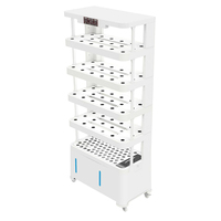 Armoire de culture de plantes de serre intérieure hydroponique automatique avec lumière LED nouveau système d'irrigation pour l'arrosage à la maison