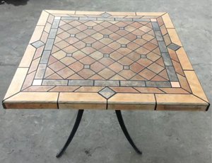 70 cm rond moderne de mosaïque extérieure <span class=keywords><strong>table</strong></span> et chaises de <span class=keywords><strong>jardin</strong></span> - Product Image 6