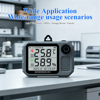 Enregistreur de données de température et d'humidité RS485 Modbus avec batterie au lithium rechargeable et stockage de données en masse pour l'enregistrement de données en laboratoire et en pièce