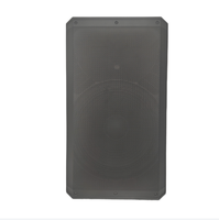 Haut-parleur de sonorisation actif en plastique professionnel de 15 pouces avec DSP pour Bluetooth et USB Audio alimenté en extérieur pour une utilisation sur scène